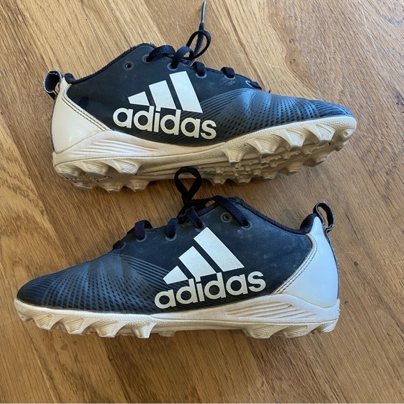 Adidas Lace Up Cleats Size 1 - Picture 2 of 8